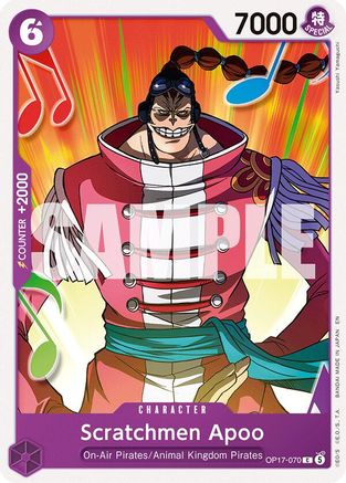 Scratchmen Apoo (OP17-070) [The World's Strongest Warriors]-1