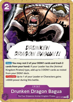 Drunken Dragon Bagua (OP17-078) [The World's Strongest Warriors]-1