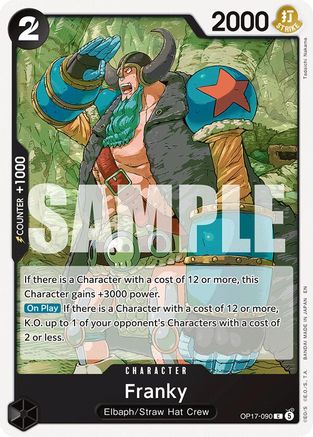 Franky (OP17-090) [The World's Strongest Warriors]-1