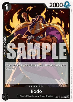 Rodo (OP17-094) [The World's Strongest Warriors]-1