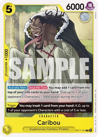 Caribou (OP17-101) [The World's Strongest Warriors]-1