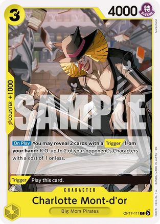 Charlotte Mont-d'or (OP17-111) [The World's Strongest Warriors]-1