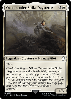 Commander Sofia Daguerre (15) [Fallout] - Deck Out Gaming