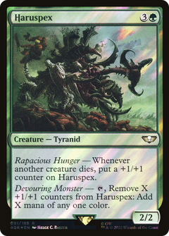Haruspex (Surge Foil) (91) [Warhammer 40,000 Commander] foil - Deck Out Gaming