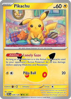 Pikachu - 028/128 (28) [ME: 30th Celebration] Holofoil-1