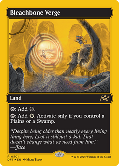 Bleachbone Verge (First-Place Foil) (501) [Aetherdrift] foil - Deck Out Gaming