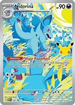 Nidorina - 101 (30th Celebration) (101) [ME: Mega Evolution Promo] Holofoil-1