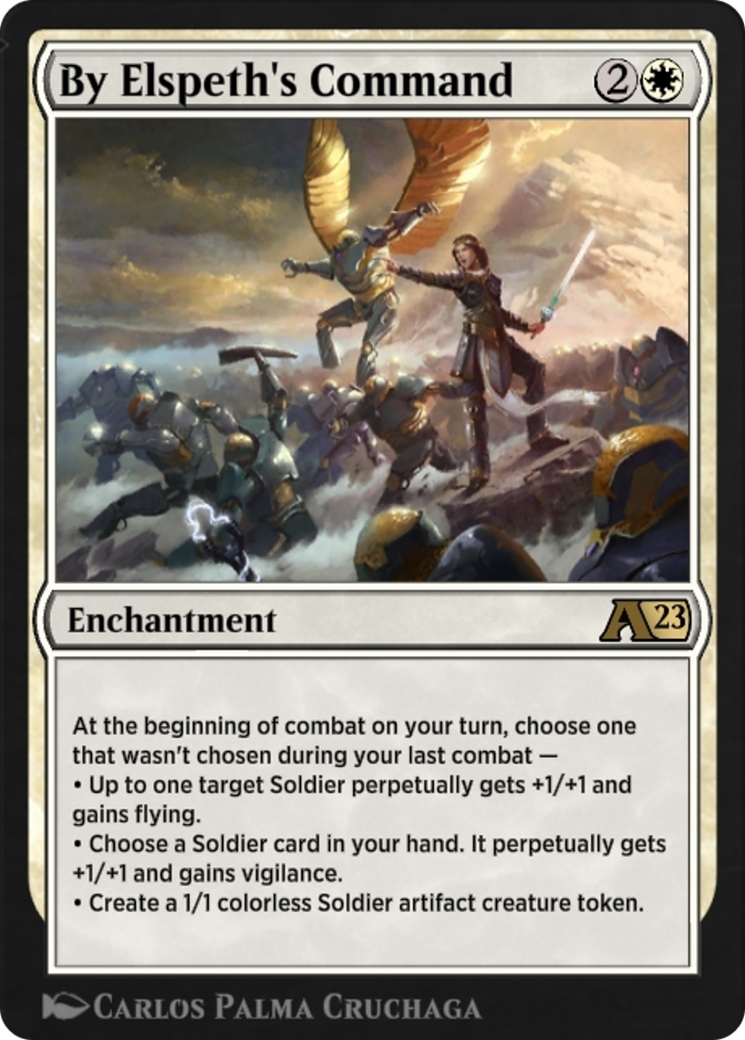 By Elspeth's Command (1) [Alchemy: The Brothers' War] - Deck Out Gaming