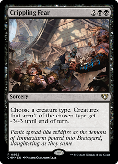Crippling Fear (862) [Commander Masters] - Deck Out Gaming