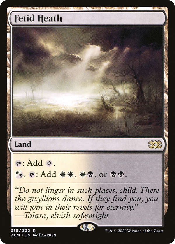 Fetid Heath (316) [Double Masters] - Deck Out Gaming