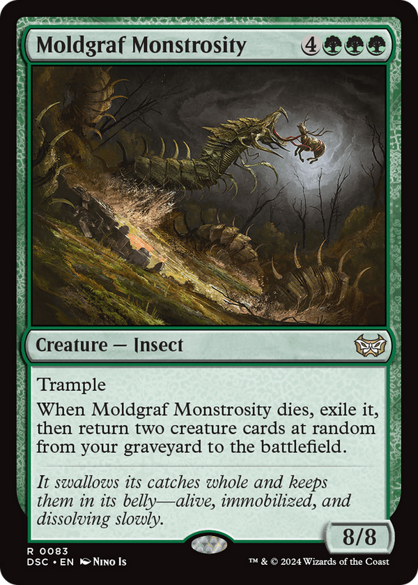 Moldgraf Monstrosity (83) [Duskmourn: House of Horror Commander] - Deck Out Gaming