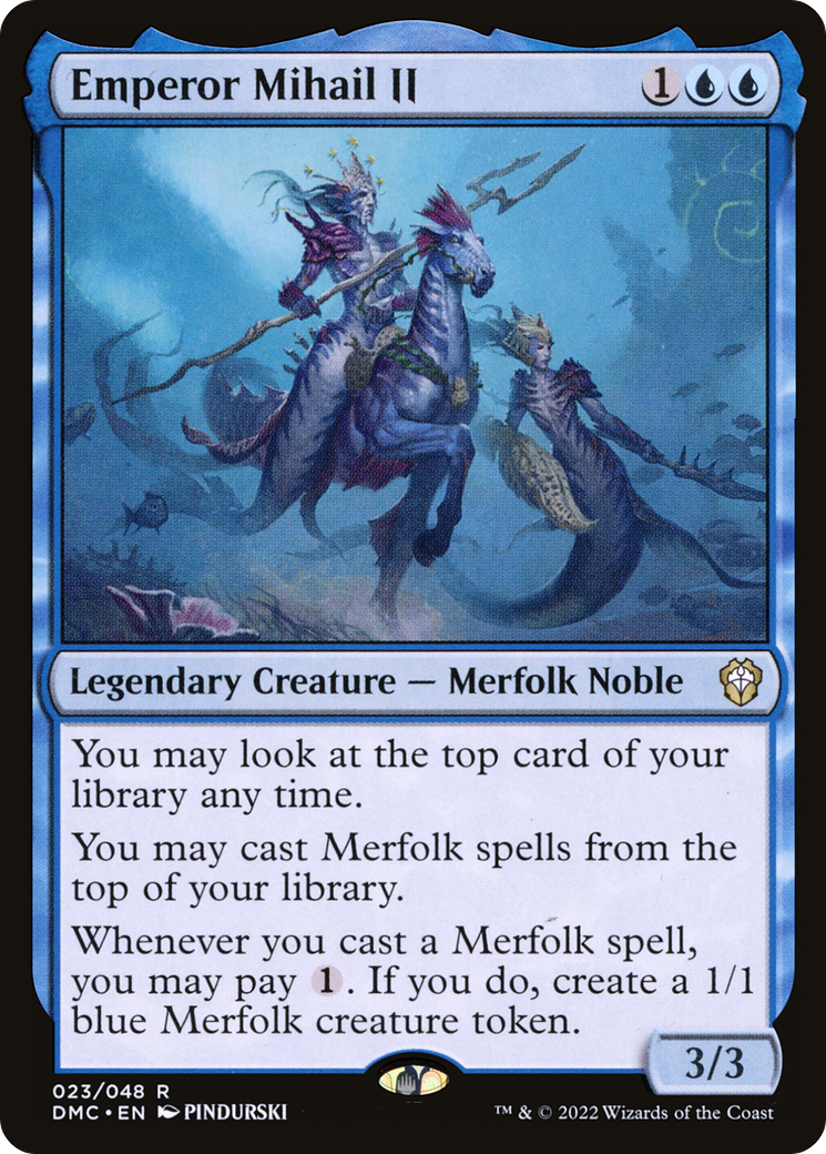 Emperor Mihail II (23) [Dominaria United Commander] - Deck Out Gaming