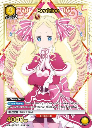 Beatrice (004) (R*) (UE24BT/REZ-1-004) [UE24BT: Re:ZERO -Starting Life in Another World-] Foil-1