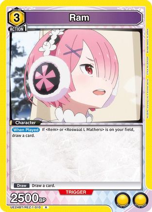 Ram (010) (UE24BT/REZ-1-010) [UE24BT: Re:ZERO -Starting Life in Another World-] Foil