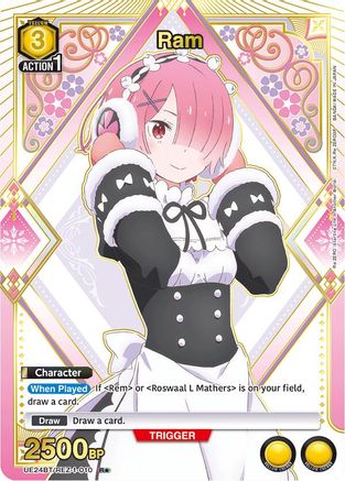 Ram (010) (R*) (UE24BT/REZ-1-010) [UE24BT: Re:ZERO -Starting Life in Another World-] Foil-1