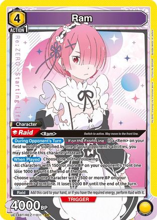 Ram (011) (UE24BT/REZ-1-011) [UE24BT: Re:ZERO -Starting Life in Another World-] Foil-1
