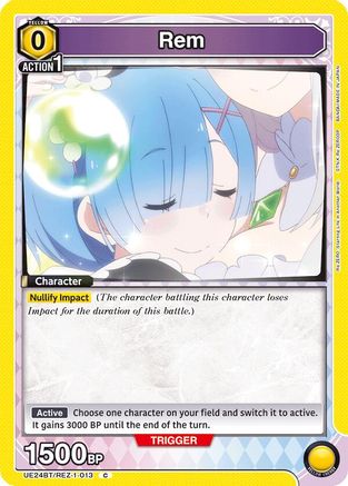 Rem (013) (UE24BT/REZ-1-013) [UE24BT: Re:ZERO -Starting Life in Another World-]