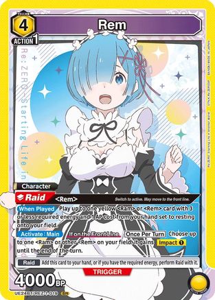 Rem (019) (UE24BT/REZ-1-019) [UE24BT: Re:ZERO -Starting Life in Another World-] Foil-1