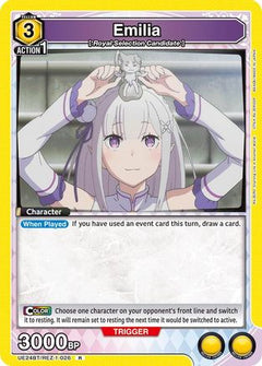 Emilia (026) (UE24BT/REZ-1-026) [UE24BT: Re:ZERO -Starting Life in Another World-] Foil-1
