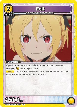 Felt (UE24BT/REZ-1-028) [UE24BT: Re:ZERO -Starting Life in Another World-]