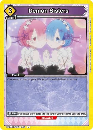 Demon Sisters (UE24BT/REZ-1-030) [UE24BT: Re:ZERO -Starting Life in Another World-]-1