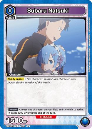 Subaru Natsuki (039) (UE24BT/REZ-1-039) [UE24BT: Re:ZERO -Starting Life in Another World-]-1
