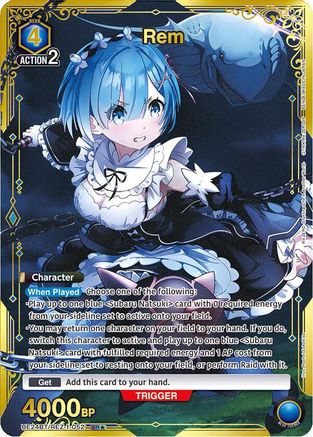 Rem (052) (SR*) (UE24BT/REZ-1-052) [UE24BT: Re:ZERO -Starting Life in Another World-] Foil