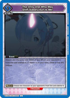 The Only One Who May Sniff Subaru-kun Is Me! (UE24BT/REZ-1-063) [UE24BT: Re:ZERO -Starting Life in Another World-]-1