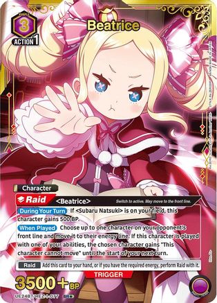 Beatrice (077) (SR*) (UE24BT/REZ-1-077) [UE24BT: Re:ZERO -Starting Life in Another World-] Foil