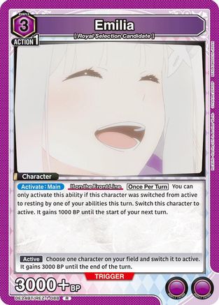 Emilia (088) (UE24BT/REZ-1-088) [UE24BT: Re:ZERO -Starting Life in Another World-] Foil-1