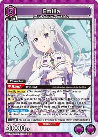 Emilia (089) (UE24BT/REZ-1-089) [UE24BT: Re:ZERO -Starting Life in Another World-] Foil-1