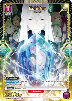 Echidna (092) (U*) (UE24BT/REZ-1-092) [UE24BT: Re:ZERO -Starting Life in Another World-] Foil-1