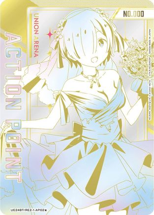 Action Point Card (AP02) (Serial Numbered) (UE24BT/REZ-1-AP02) [UE24BT: Re:ZERO -Starting Life in Another World-]-1