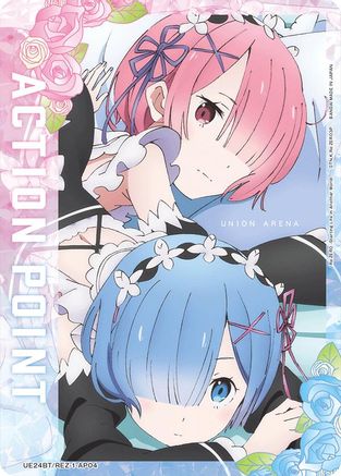 Action Point Card (AP04) (UE24BT/REZ-1-AP04) [UE24BT: Re:ZERO -Starting Life in Another World-] Foil-1