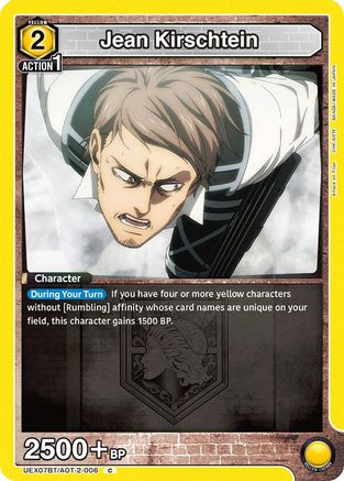 Jean Kirschtein (006) (UEX07BT/AOT-2-006) [UEX07BT: Attack on Titan Vol. 2]-1