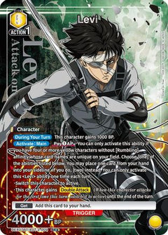 Levi (009) (SR*) (UEX07BT/AOT-2-009) [UEX07BT: Attack on Titan Vol. 2] Foil-1