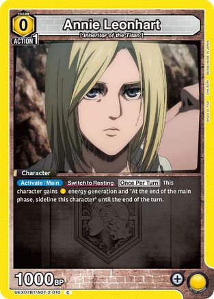 Annie Leonhart (UEX07BT/AOT-2-010) [UEX07BT: Attack on Titan Vol. 2]-1