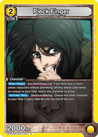 Pieck Finger (014) (UEX07BT/AOT-2-014) [UEX07BT: Attack on Titan Vol. 2]-1