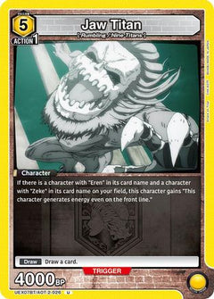 Jaw Titan (UEX07BT/AOT-2-026) [UEX07BT: Attack on Titan Vol. 2]-1