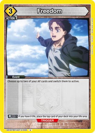 Freedom (UEX07BT/AOT-2-035) [UEX07BT: Attack on Titan Vol. 2]-1