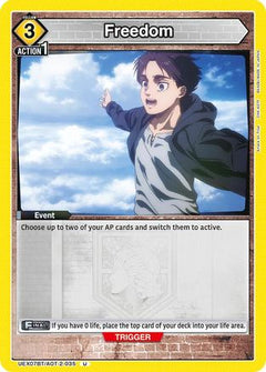 Freedom (UEX07BT/AOT-2-035) [UEX07BT: Attack on Titan Vol. 2]-1