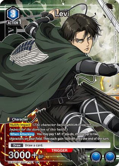 Levi (041) (R*) (UEX07BT/AOT-2-041) [UEX07BT: Attack on Titan Vol. 2] Foil-1