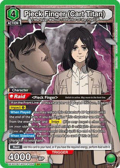 Pieck Finger (Cart Titan) (UEX07BT/AOT-2-056) [UEX07BT: Attack on Titan Vol. 2] Foil-1