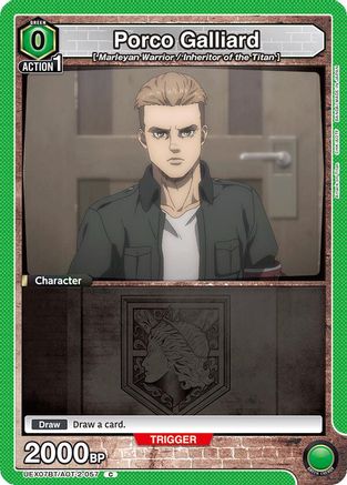 Porco Galliard (UEX07BT/AOT-2-057) [UEX07BT: Attack on Titan Vol. 2]-1