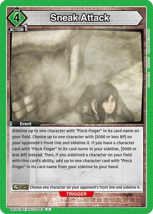 Sneak Attack (UEX07BT/AOT-2-061) [UEX07BT: Attack on Titan Vol. 2]-1