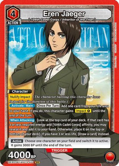 Eren Jaeger (071) (UEX07BT/AOT-2-071) [UEX07BT: Attack on Titan Vol. 2] Foil-1