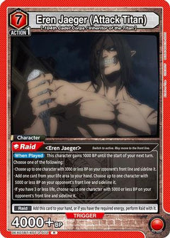 Eren Jaeger (Attack Titan) (UEX07BT/AOT-2-072) [UEX07BT: Attack on Titan Vol. 2] Foil-1