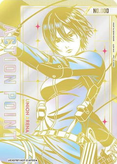 Action Point Card (AP02) (Serial Numbered) (UEX07BT/AOT-2-AP02) [UEX07BT: Attack on Titan Vol. 2]-1