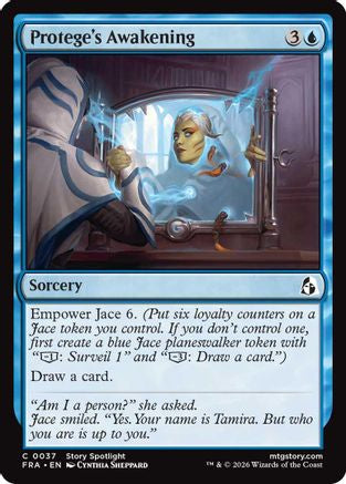 Protege's Awakening (37) [Reality Fracture] foil