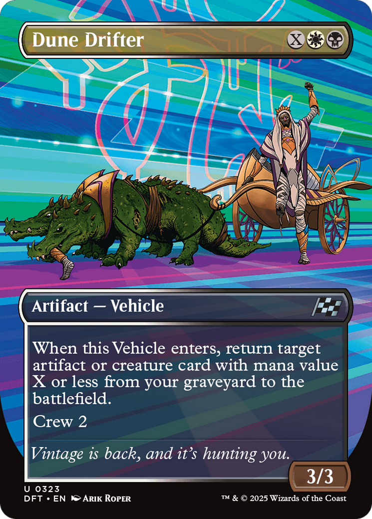 Dune Drifter (Borderless) (323) [Aetherdrift] - Deck Out Gaming